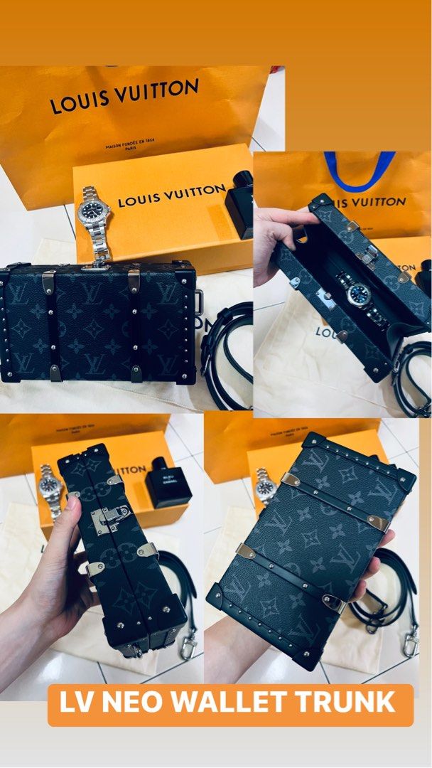 Authentic Louis Vuitton N°7 Vertical Box Trunk Neon Green Handle M59664,  Luxury, Bags & Wallets on Carousell