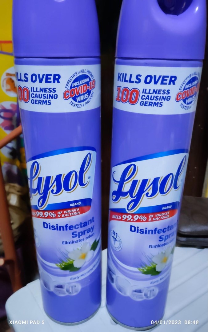 Lysol Spray, Beauty & Personal Care, Sanitizers & Disinfectants on