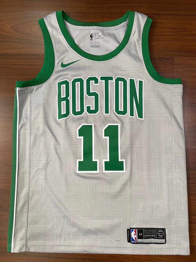 Men's Boston Celtics Kyrie Irving Nike Black Swingman Jersey Statement  Edition