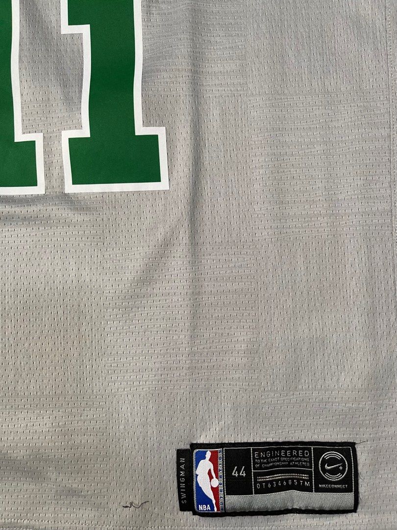 Men's Boston Celtics Kyrie Irving Nike White City Edition Swingman Jersey