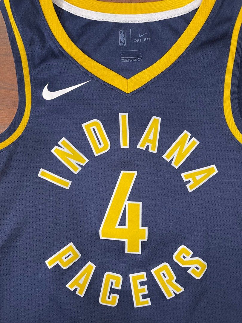 Men's Nike Victor Oladipo Gold Indiana Pacers Finished Swingman Jersey -  Statement Edition