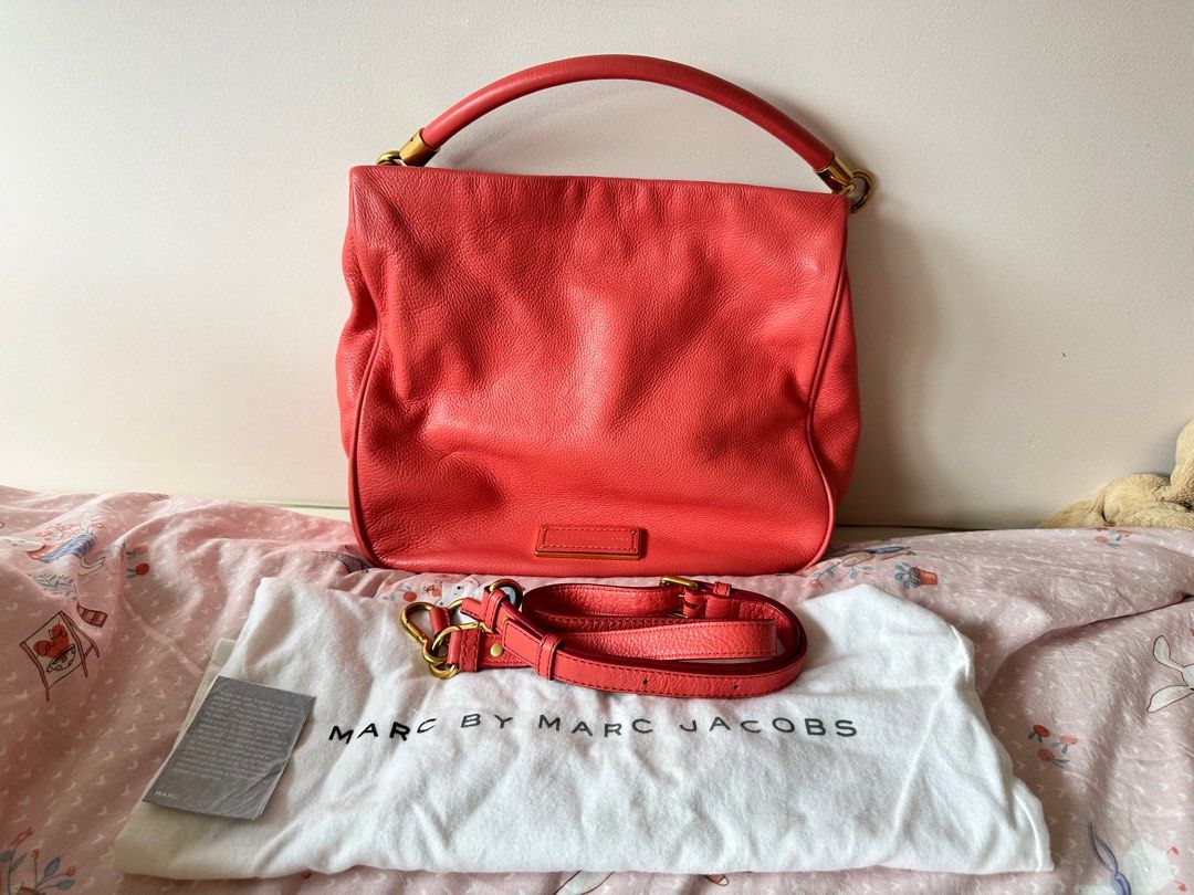 Marc by Marc Jacobs Hobo Bag Shoulder Bag Coral