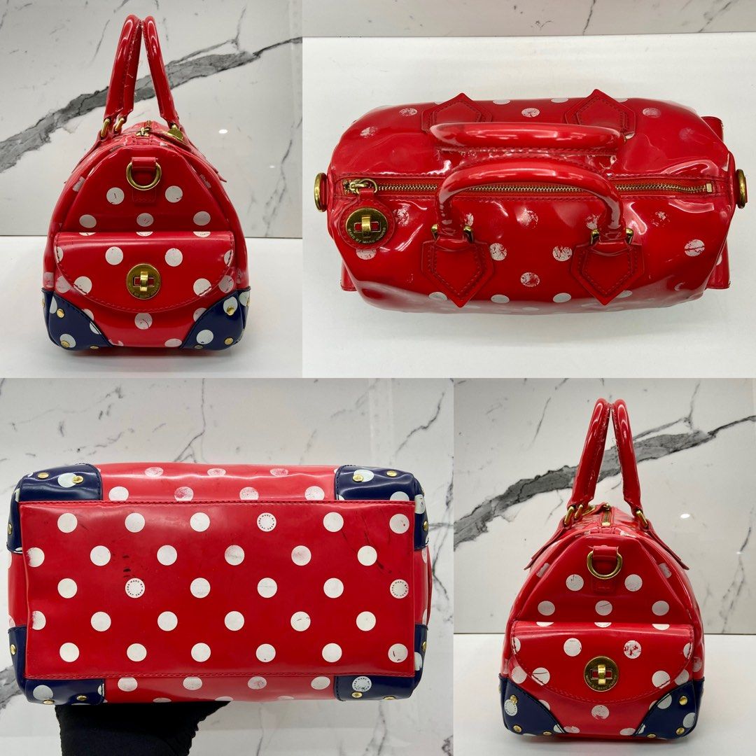 Marc jacobs vinyl top bag