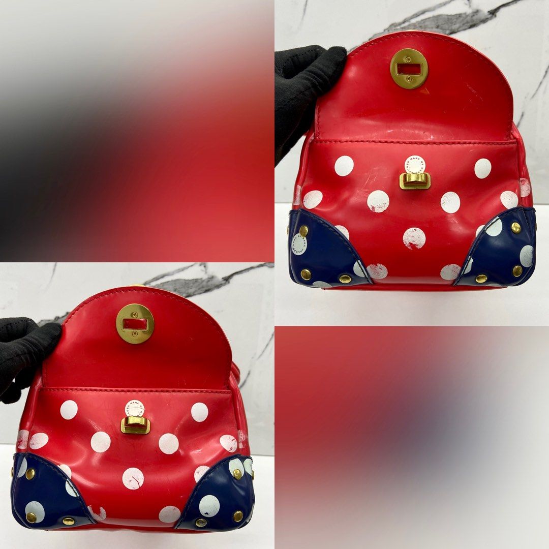 Marc jacobs vinyl bag top