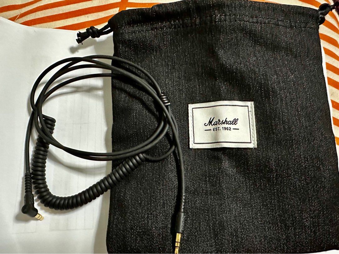 Marshall Aux Cable, Audio, Other Audio Equipment on Carousell