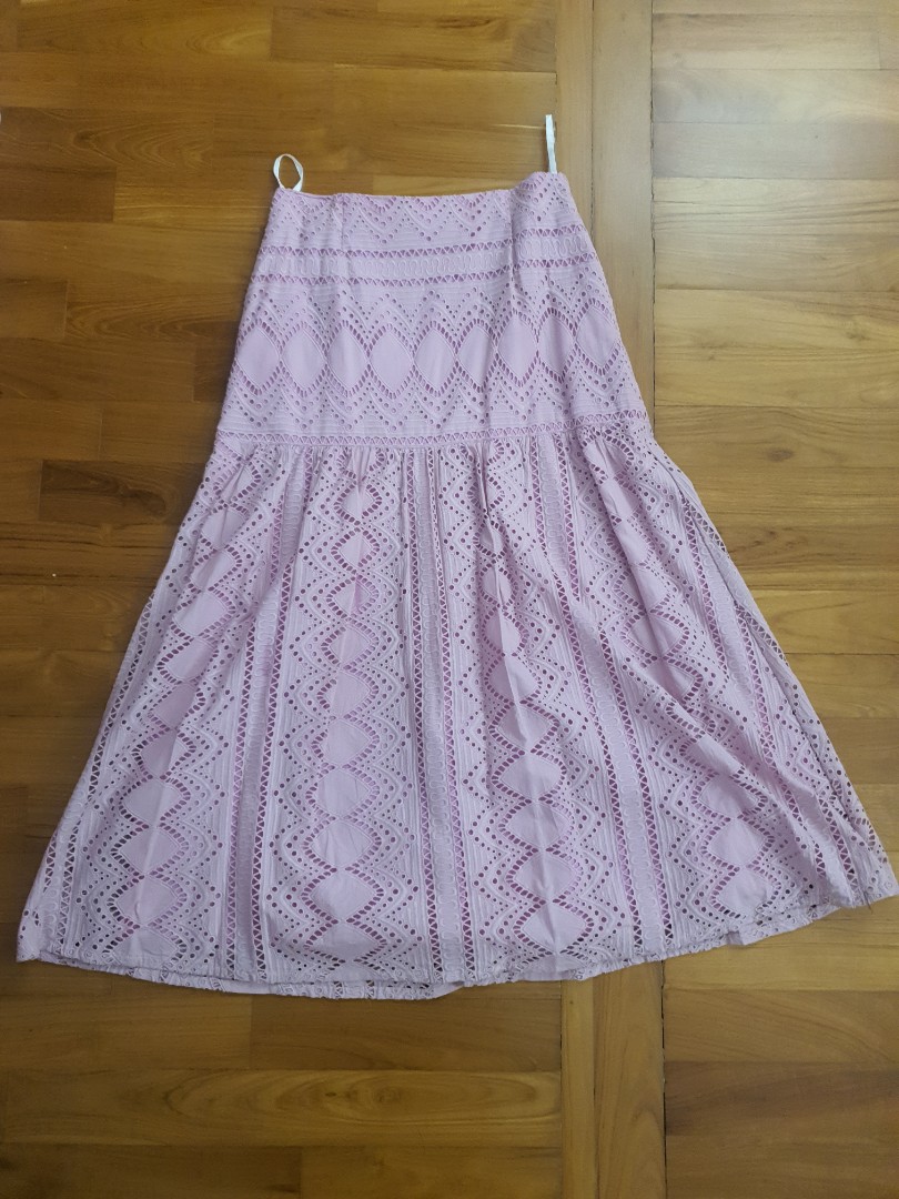 Maxi pink skirt - The missing piece, Women's Fashion, Bottoms, Skirts ...