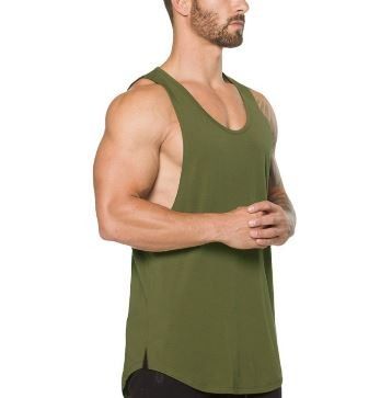 Men's low cut workout tank tops sale