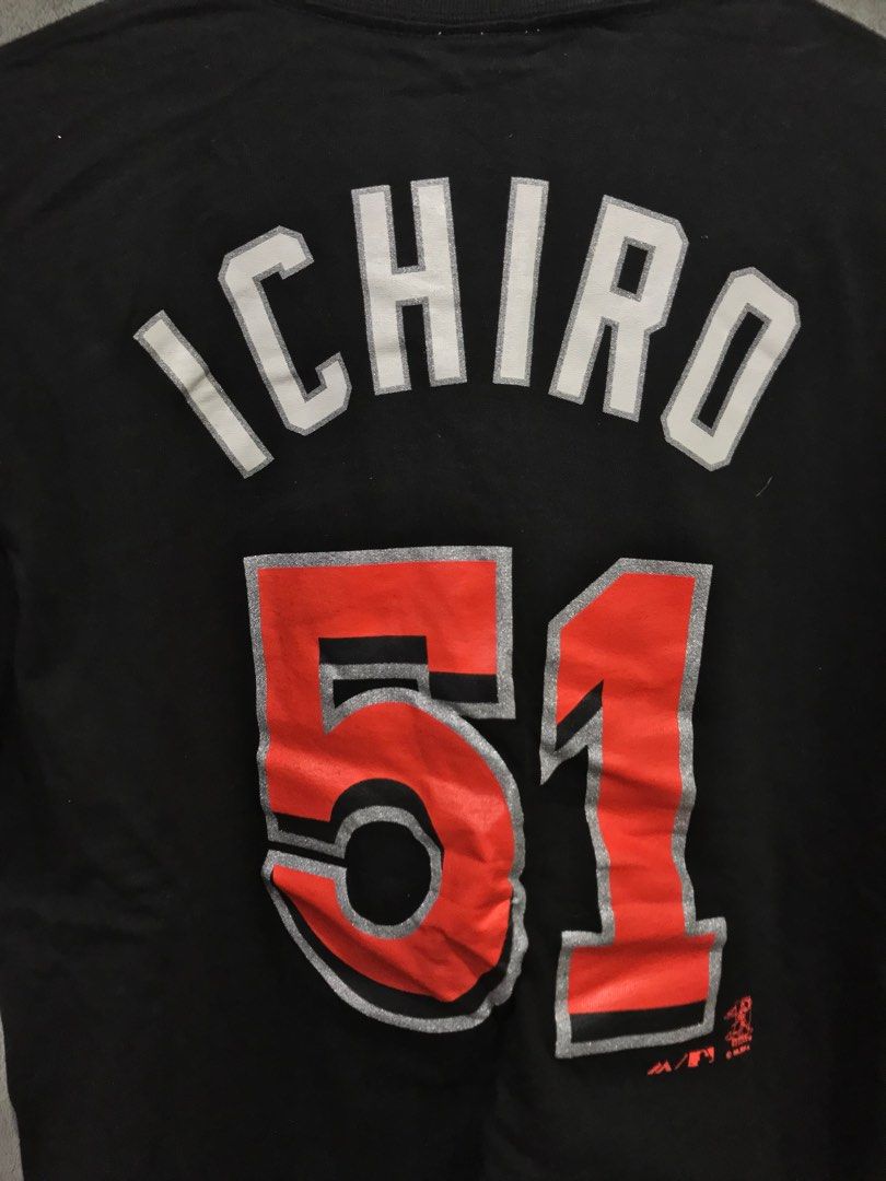 NEW Ichiro Suzuki Sato Miami Marlins T Shirt / XL / SGA.