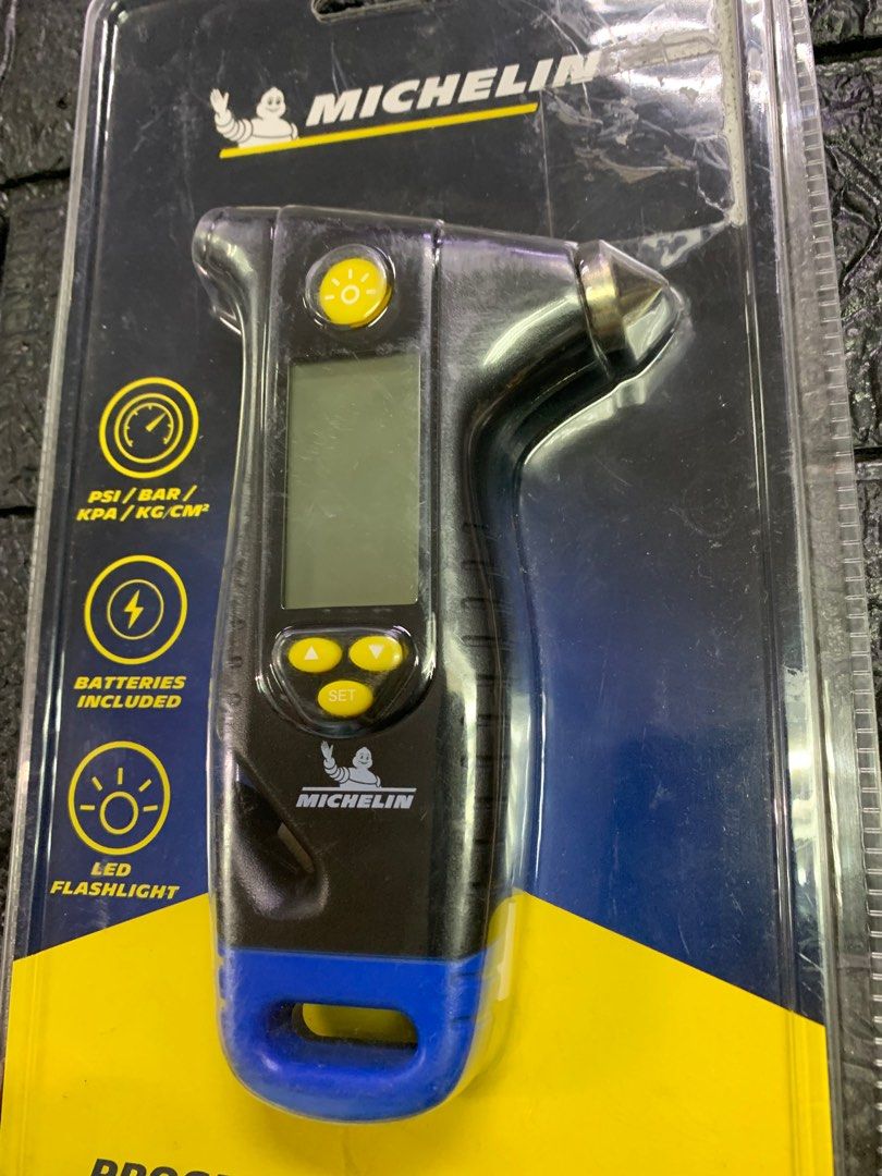 Michelin Programmable Digital Tire Pressure Gauge on Carousell