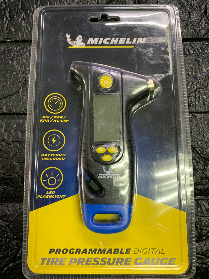 Michelin Programmable Digital Tire Pressure Gauge on Carousell