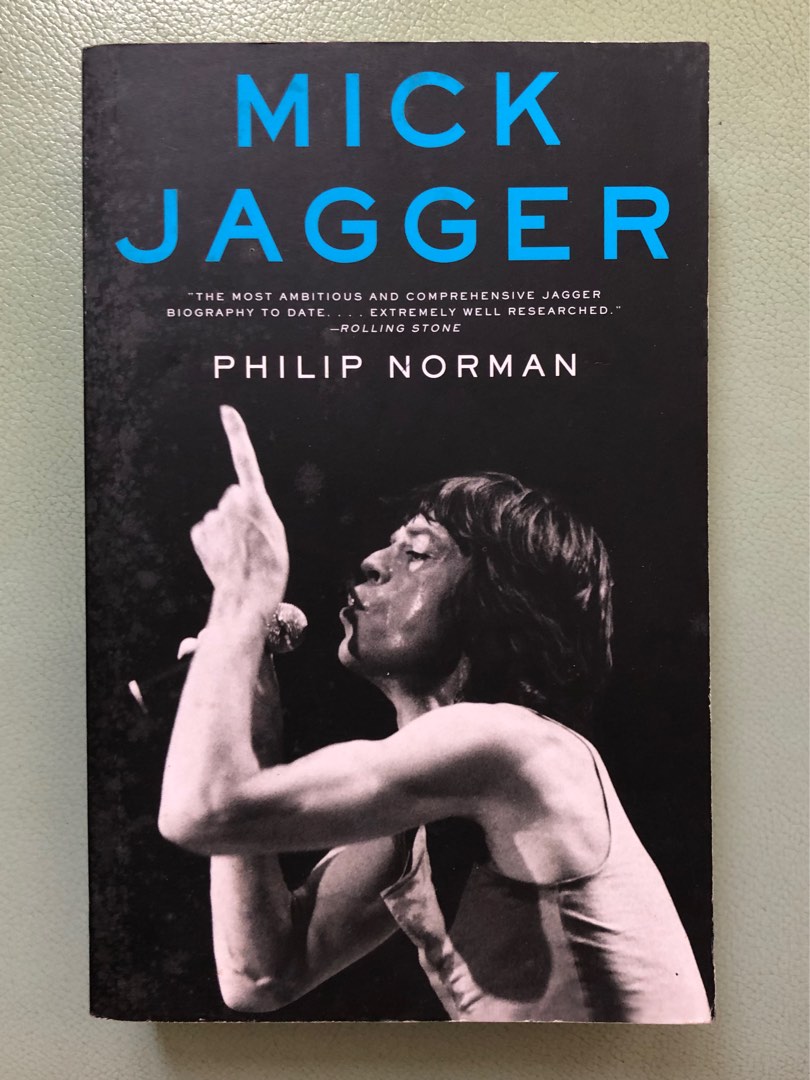 MICK JAGGER by Philip Norman, ROLLING STONES vocalist, Biography