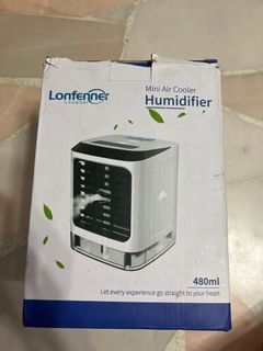 Mini air cooler humidifier