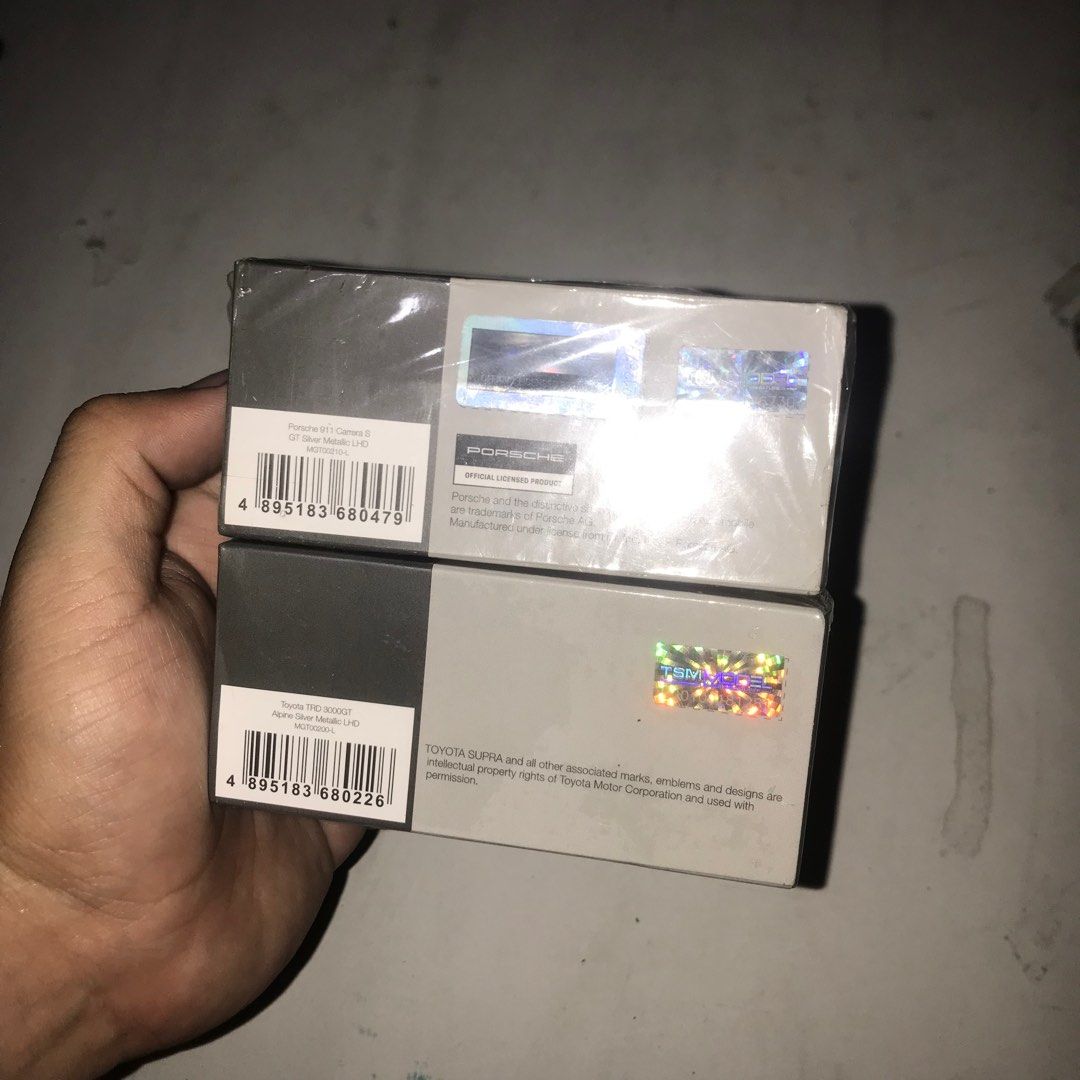 MINI GT SET (TOYOTA SUPRA TRD / PORSCHE CARRERA S), Hobbies & Toys ...