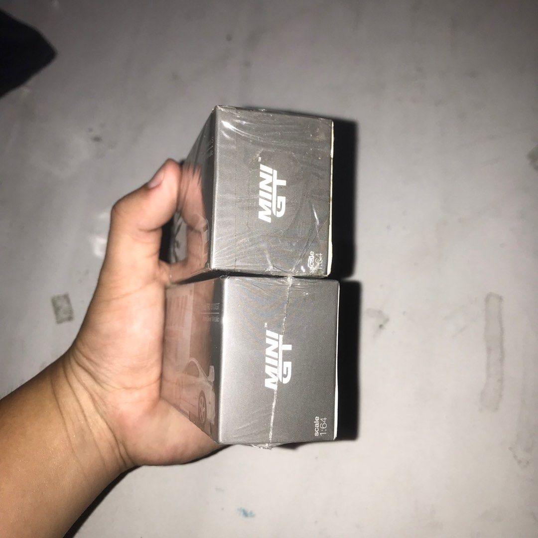 MINI GT SET (TOYOTA SUPRA TRD / PORSCHE CARRERA S), Hobbies & Toys ...