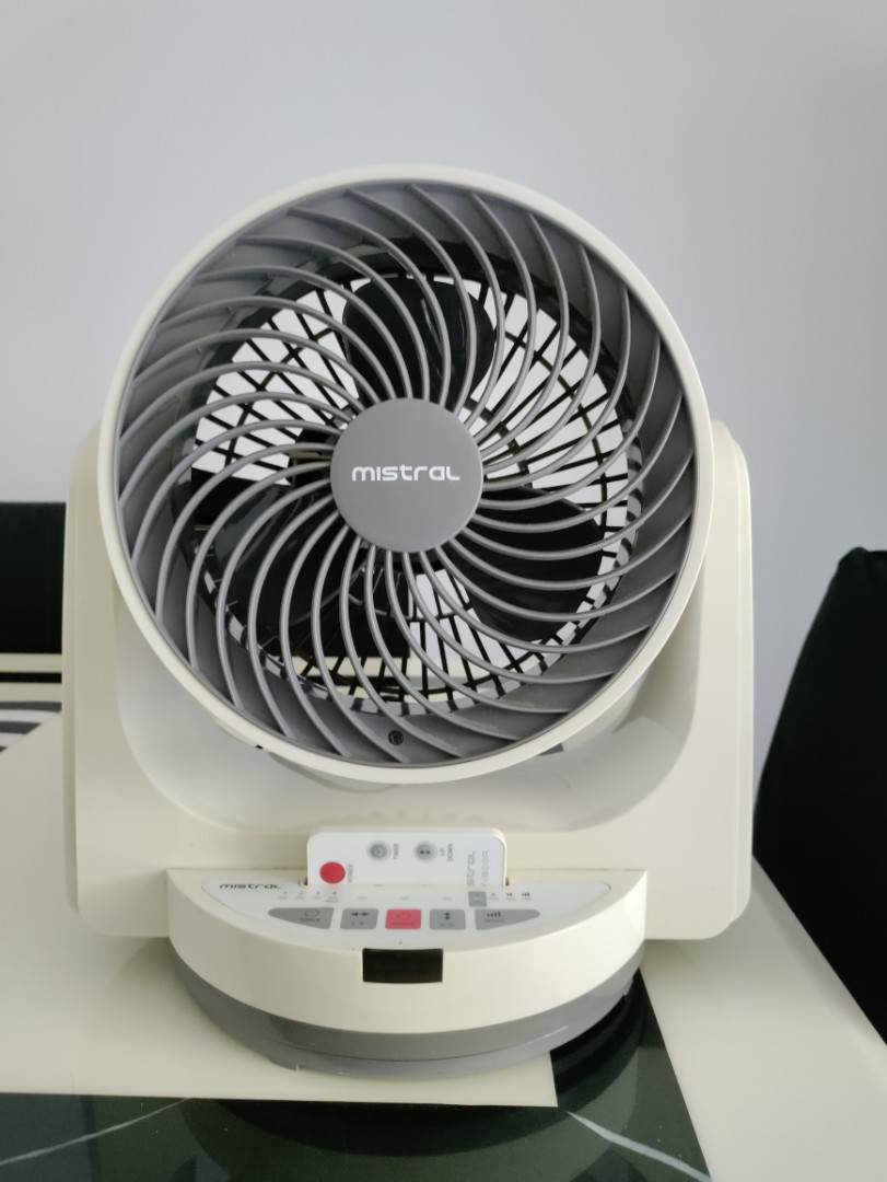 Mistral 8"High Velocity Fan With Remote Control(MHV800R), Furniture