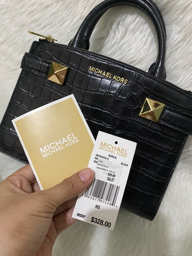 Michael Kors Karla East West Medium Satchel Bag