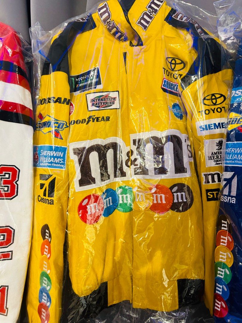M&M RACING JACKET VINTAGE RACING CHASE AUTHENTICS FULL Embroidery