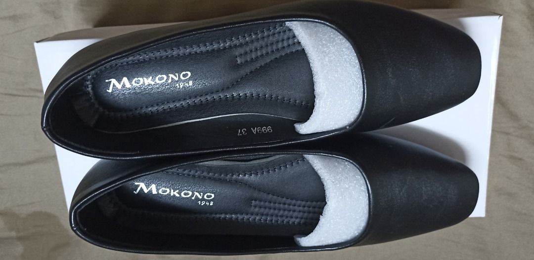 mokono black court shoes size 37 Women s Fashion Footwear