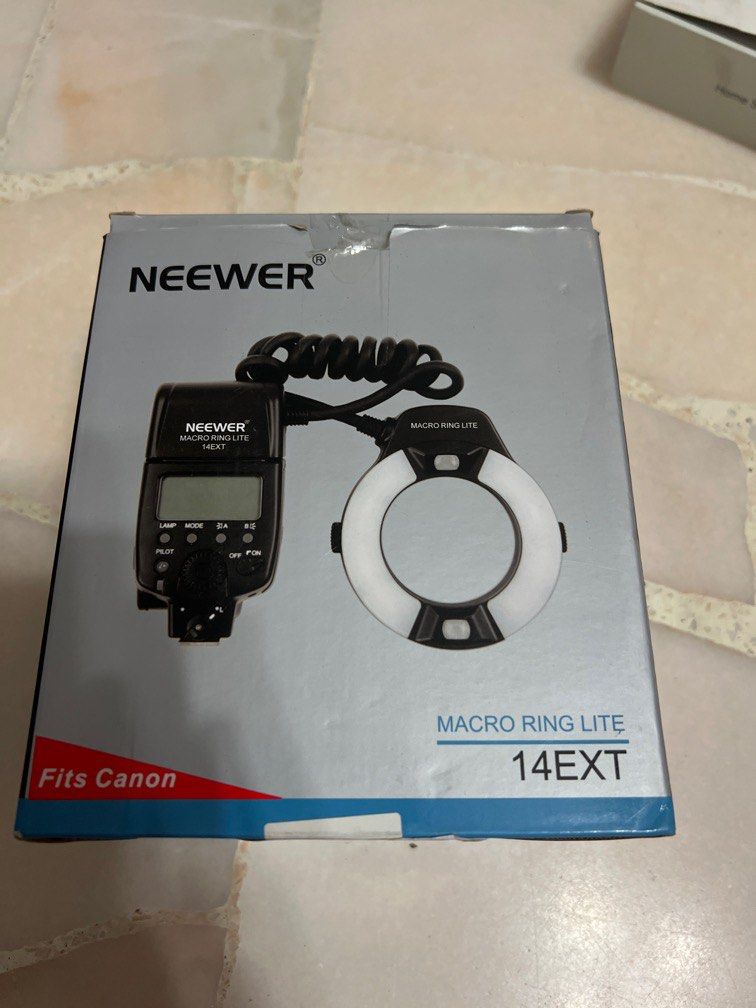 NEEWER MACRO RING LITE 14EXT, Photography, Photography Accessories