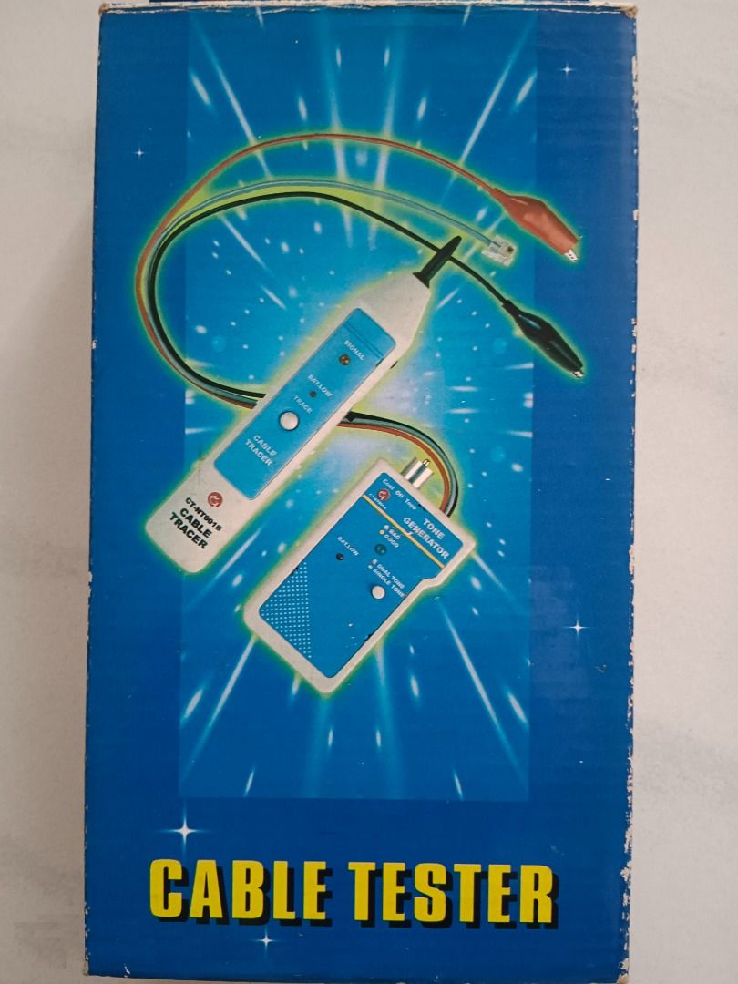 Network Cable Tester CT-NT001A, Computers & Tech, Office & Business ...