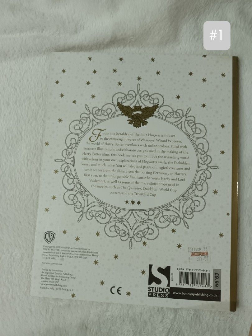 [NEW] Harry Potter Coloring Book on Carousell