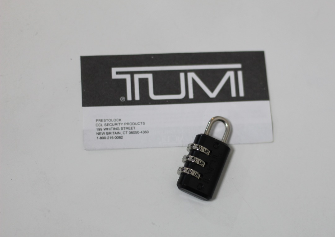 New Tumi vintage number lock, Furniture & Home Living, Security & Locks