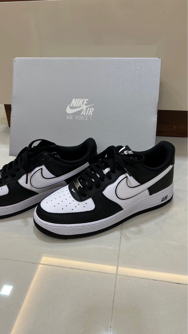 Air force 1 sale black black white