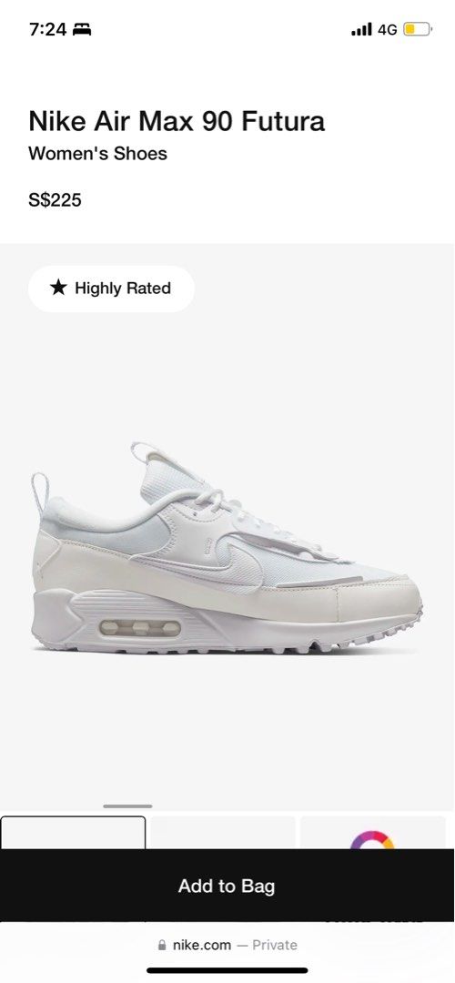 Nike Air Max 90 Futura Women s Shoes US 8.5 EU 40 Women s