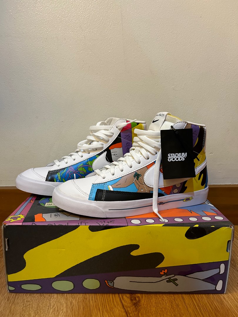nike blazer mid 77 ruohan wang