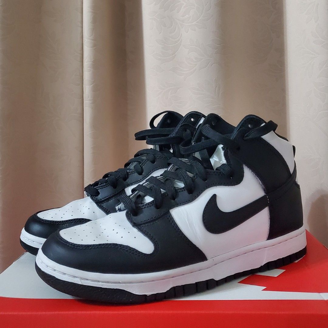 nike dunk high panda mens