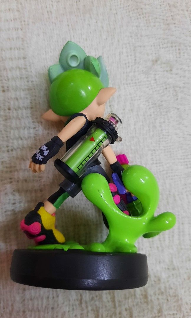 Nintendo Amiibo Inkling Boy Neon Green Splatoon Figure Hobbies And Toys Toys And Games On Carousell 7085