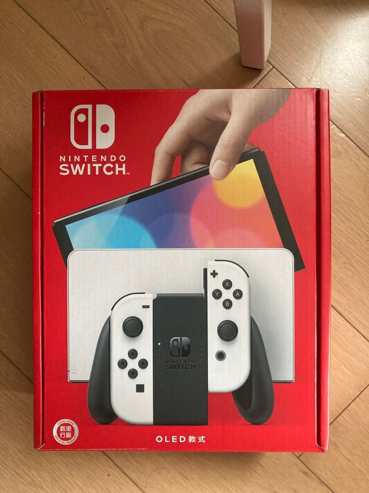 Nintendo Switch OLED White 任天堂, 電子遊戲, 電子遊戲, Nintendo