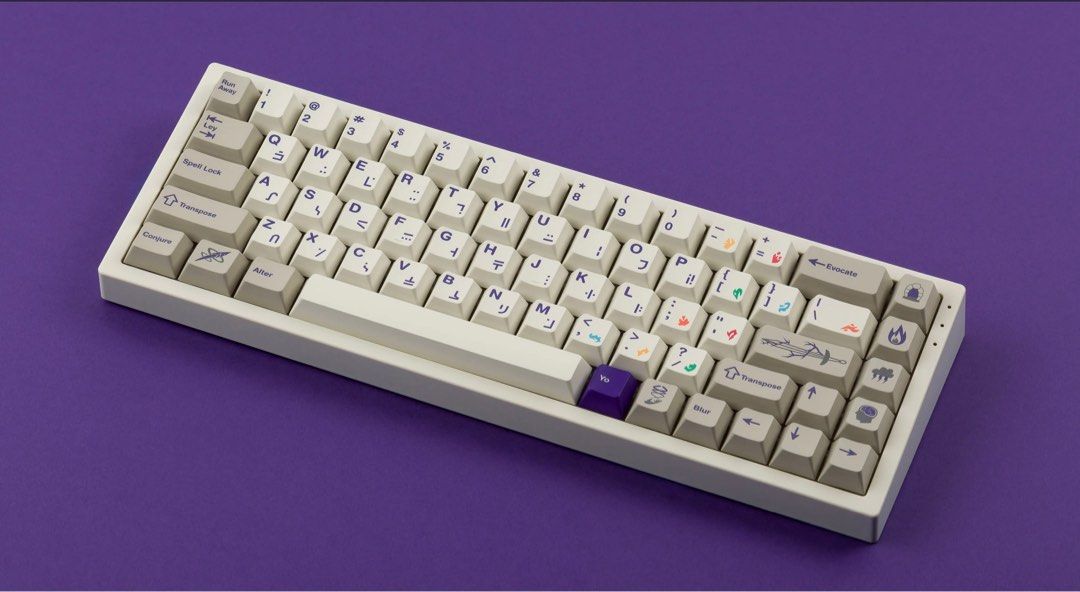 NovelKeys SPELLBOOK Keycaps BNIB, 電腦＆科技, 電腦周邊及配件, 電腦鍵盤及相關產品 Carousell