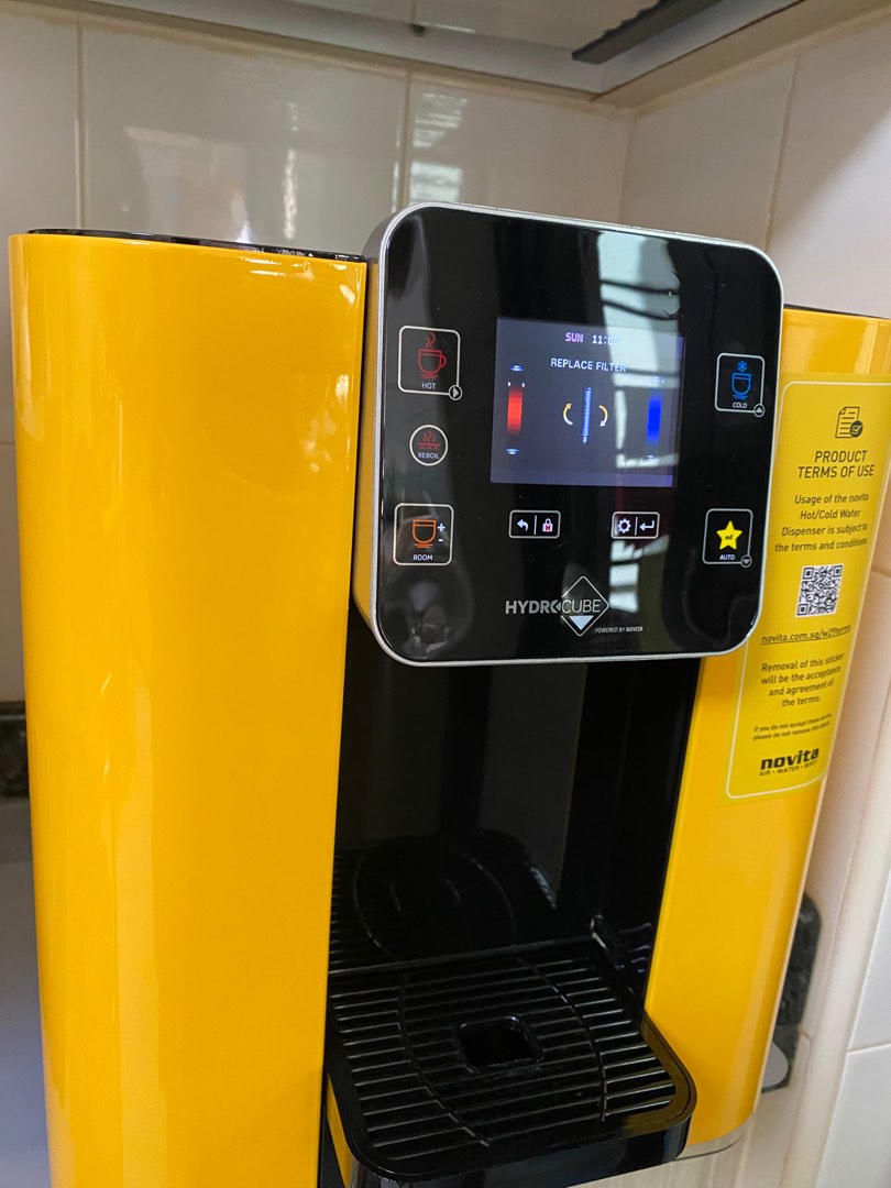 Novita Hydrocube Hot/Cold Water Dispenser W29, TV & Home Appliances