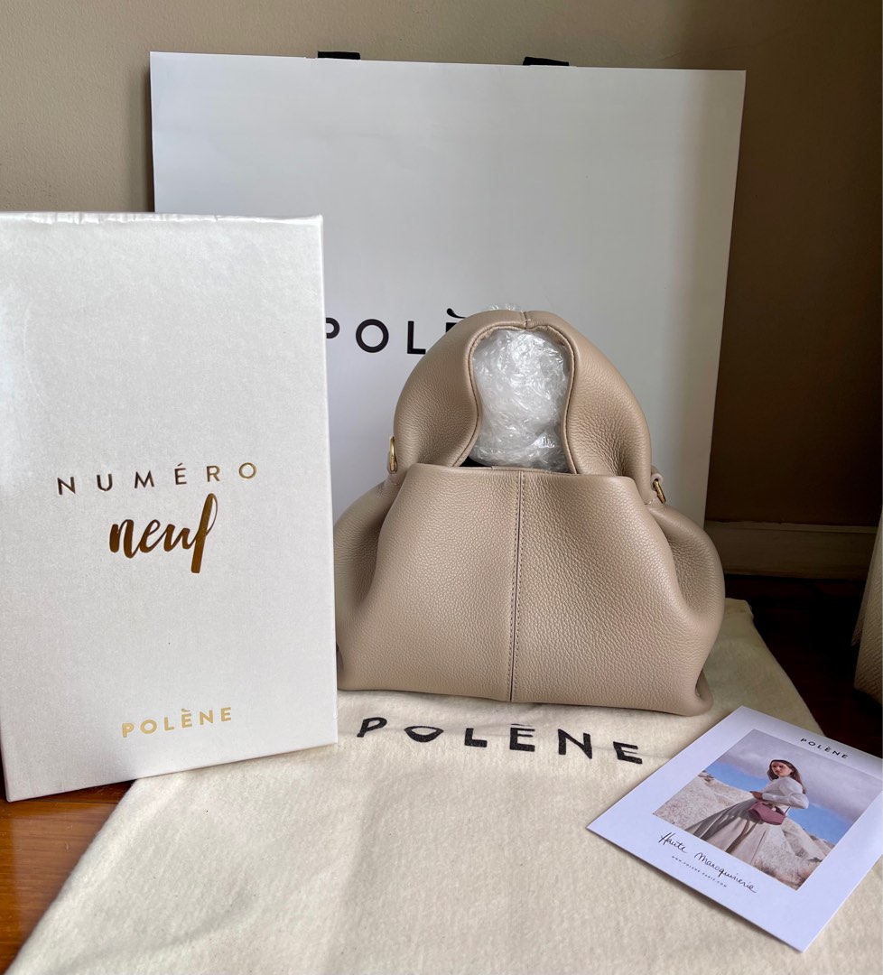 Polene Numero Neuf Mini Taupe, Women