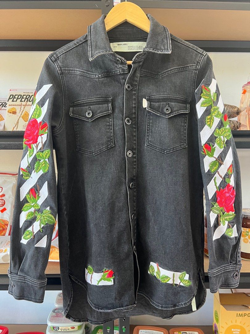 Off white denim rose 2025