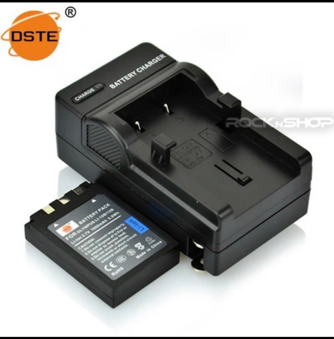 Olympus Li10B Li12B battery and charger, Photography, Photography