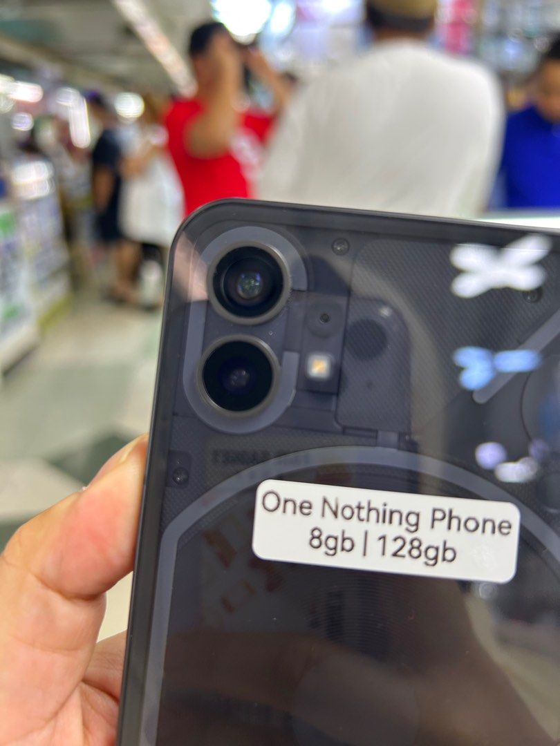 ONE NOTHING PHONE 8/128 OPENLINE GLOBAL (Category: Android Others) located in Pasig City. Submitted by fairgadgetshop (Listing ID 1228212742, Image 2). Description: OPEN FOR SALE, SWAPPING OR TRADE-IN & BUYING. (RFS: BUY & SELL) Selling Preloved: ONE NOTHING PHONE OPENLINE 8/128 GLOBAL ✔️100% Original secondhand ✔️8/10 Smoothness ✔️Openline ✔️Not Refurbished ✔️No hidden account ✔️No history of repair ✔️Test all you want before pay ✔️Unli reset In