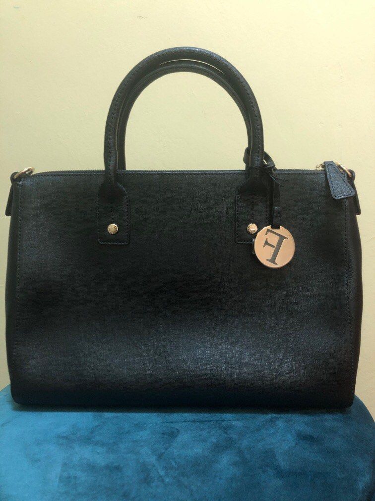 Onyx Furla Linda Bag