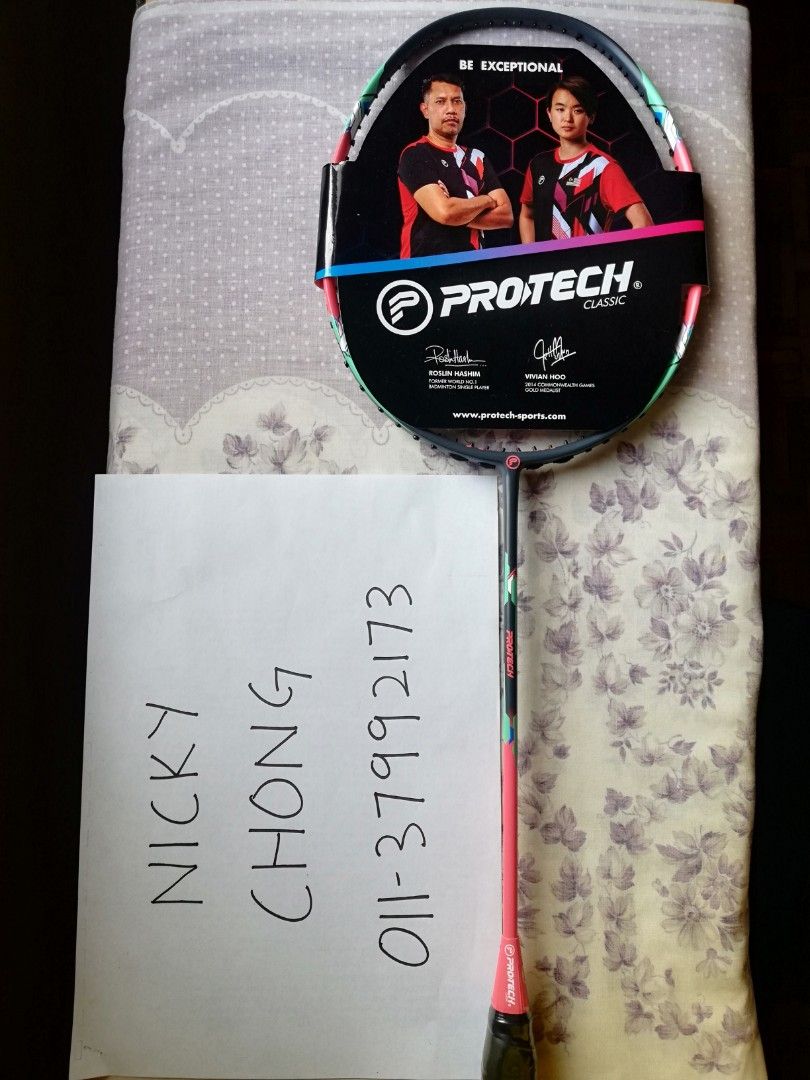 Original Protech Matrix Micro 7 Badminton Racket raket Apacs Yonex