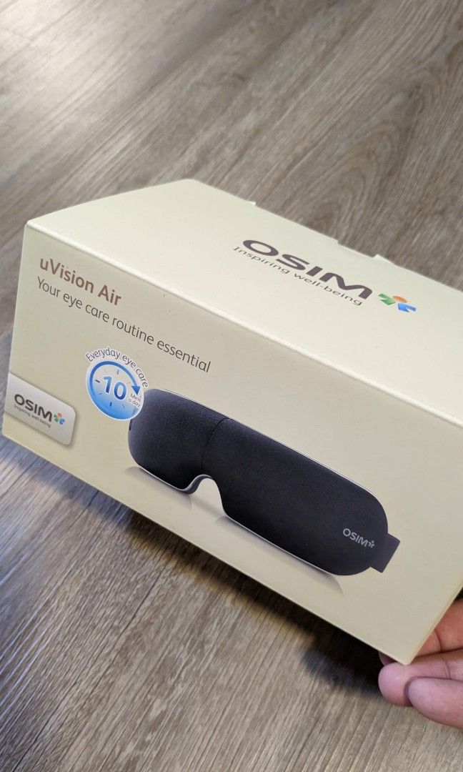 Osim uVision Air eye massager brand new OS 1202 Health