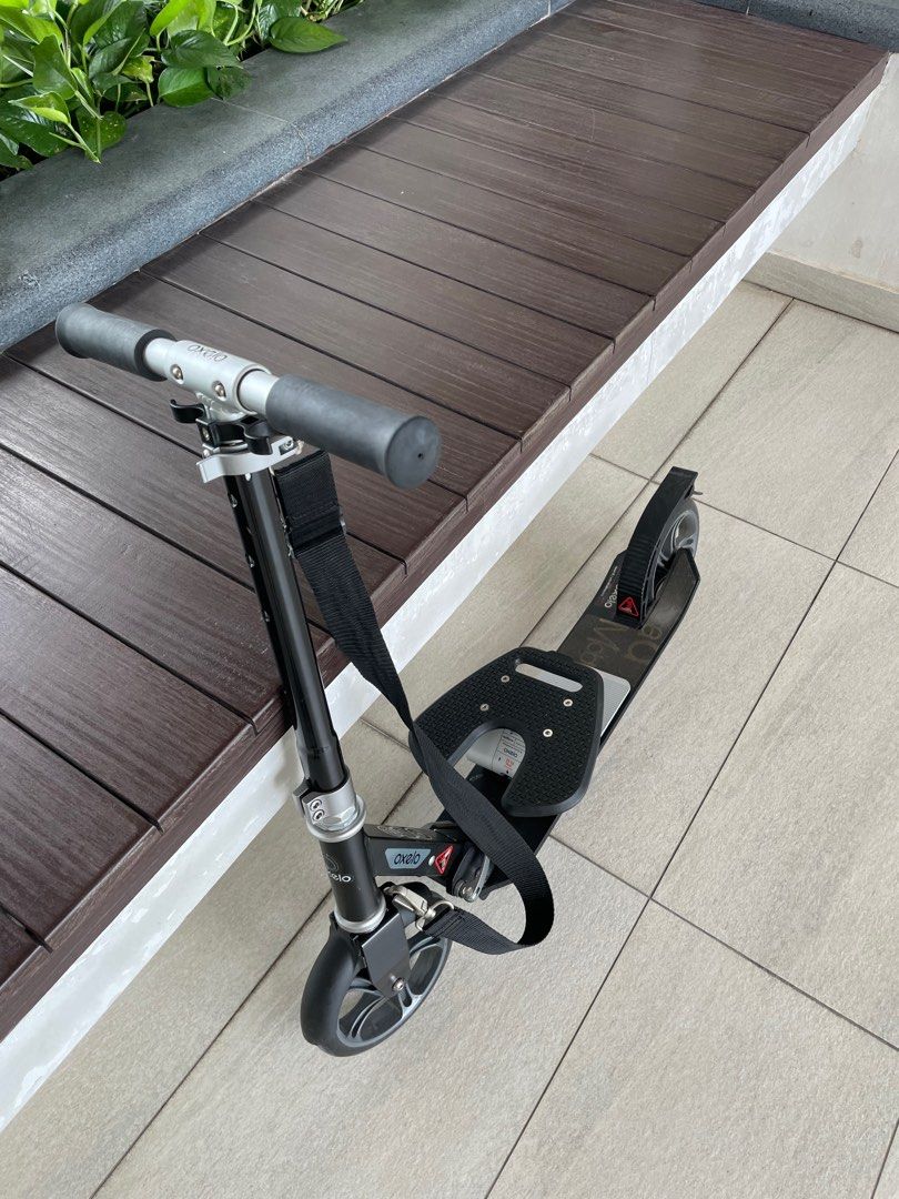 Oxelo Town 3 scooter with kids stand platform, Sports Equipment, PMDs ...