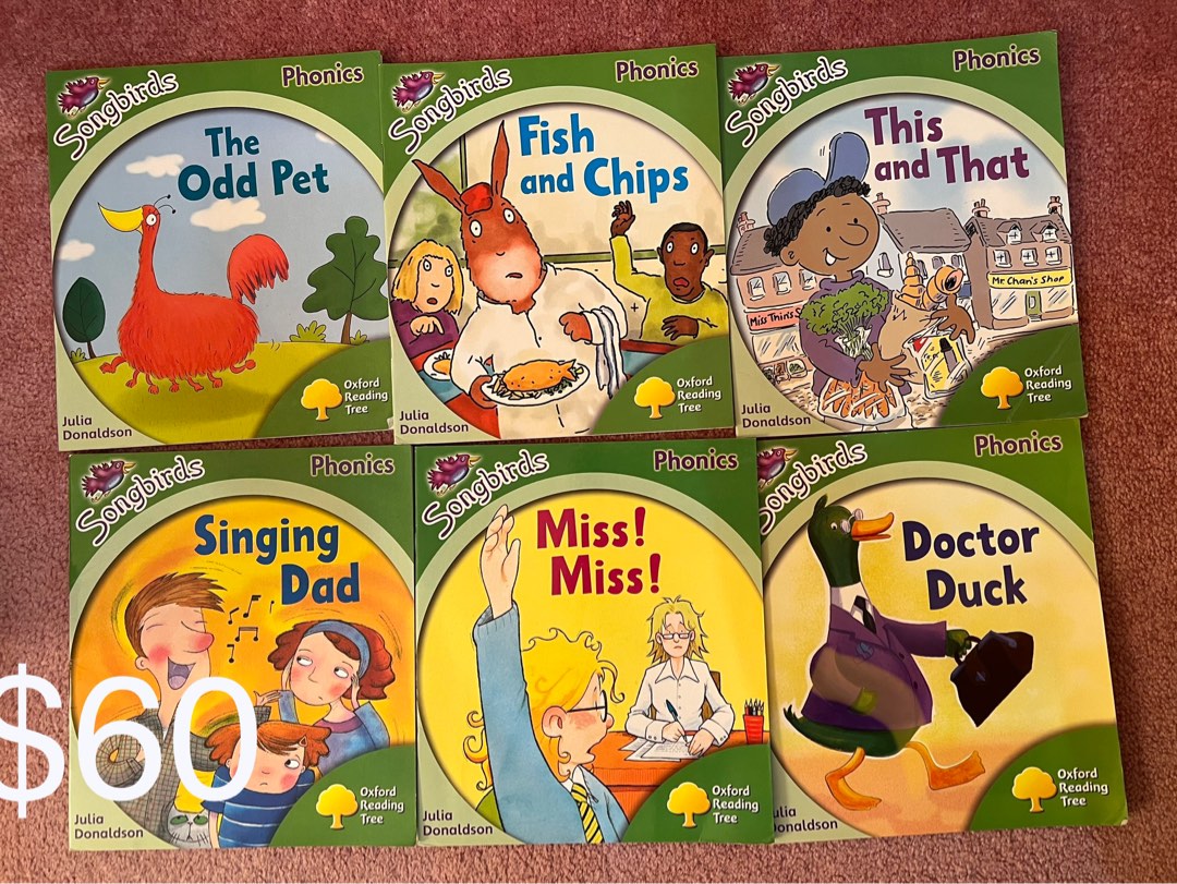 Oxford Kids English Story books (phonics), 興趣及遊戲, 書本 & 文具, 小說 & 故事書 ...