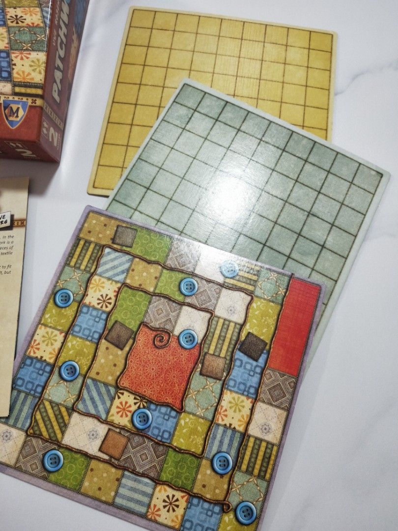 Patchwork by Uwe Rosenberg, Hobbies & Toys, Toys & Games on Carousell