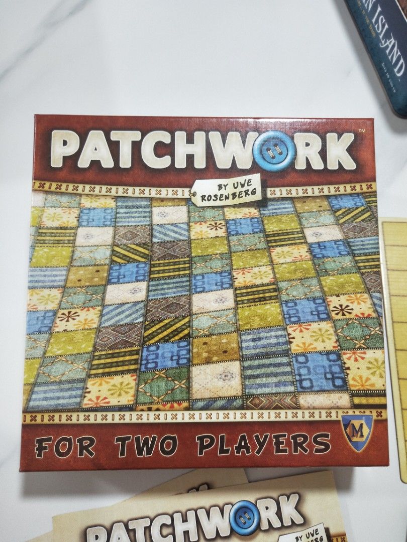 Patchwork by Uwe Rosenberg, Hobbies & Toys, Toys & Games on Carousell