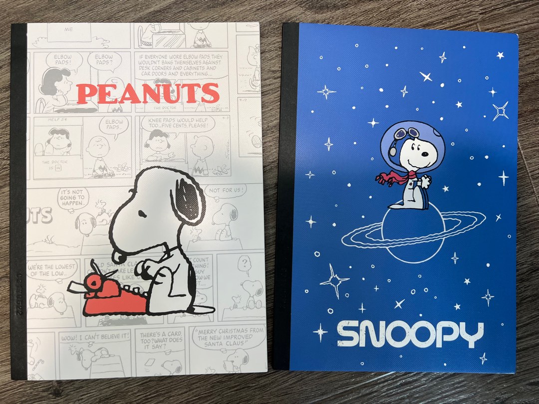 A5 Peanuts snoopy Notebooks, Hobbies & Toys, Stationery & Craft