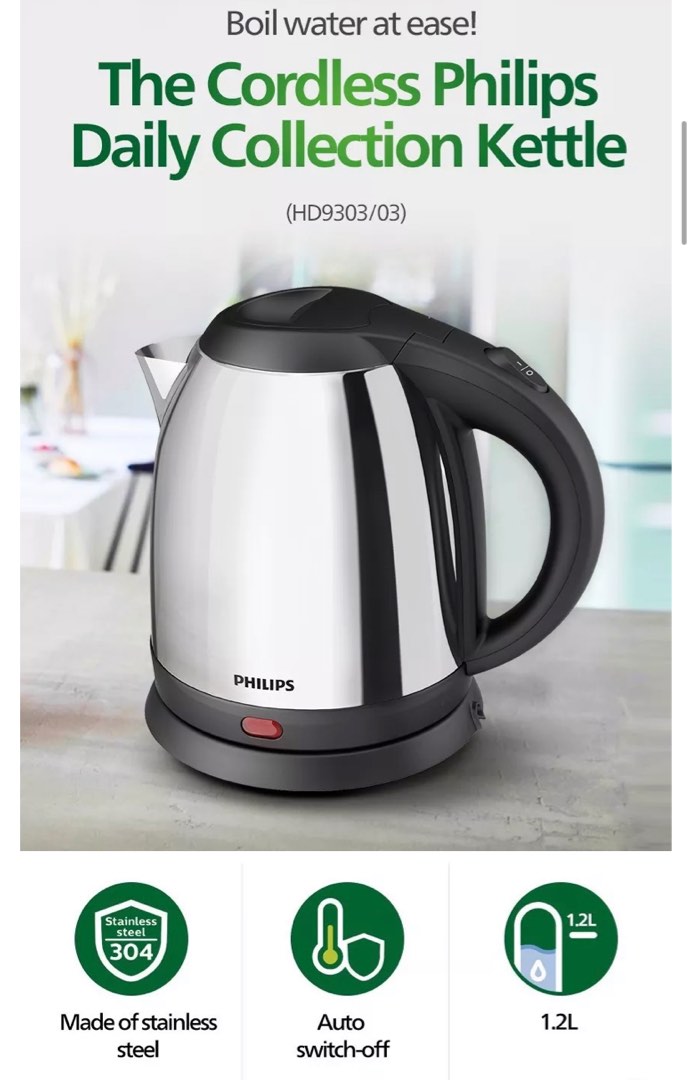 Philips jug kettle hd9303 clearance