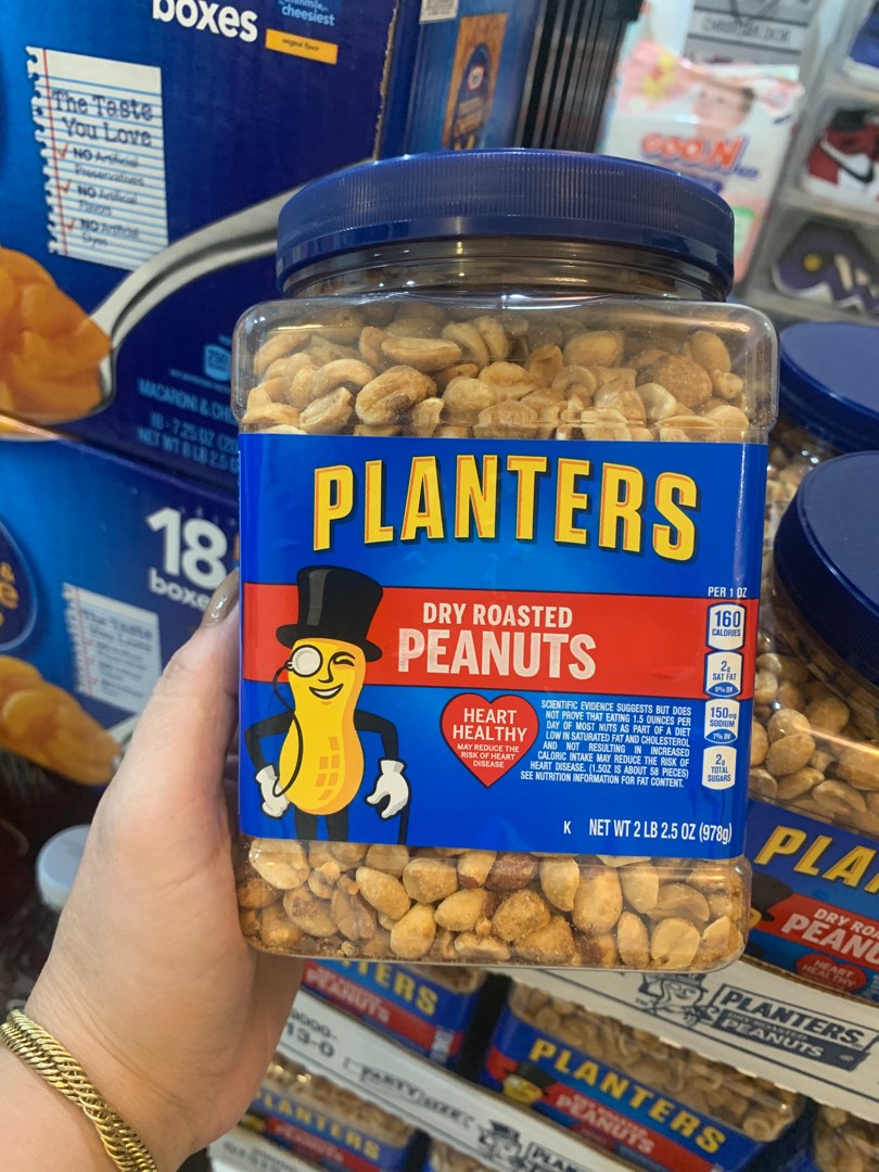 PLANTERS PEANUTS, Food & Drinks, Packaged & Instant Food on Carousell