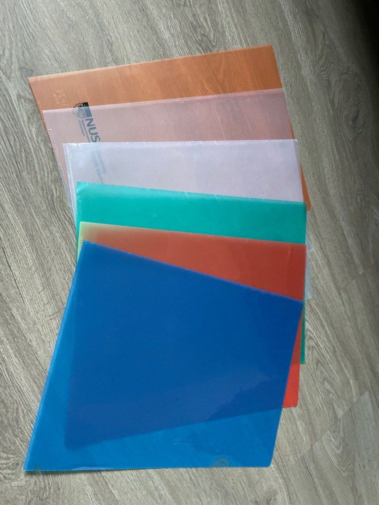 Plastic folder (Category: Stationery & School Supplies) located in Singapore. Submitted by clover16 (Listing ID 1228141921, Image 1). Description: $1 each Buy 5 free 1 (including the souvenir folders).