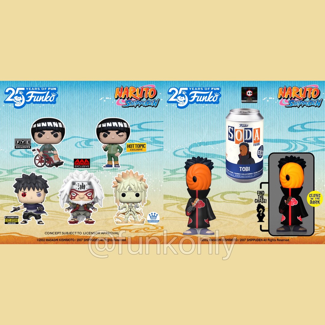 Funko Pop! Animation : Naruto - Obito Uchiha Unmasked #1400